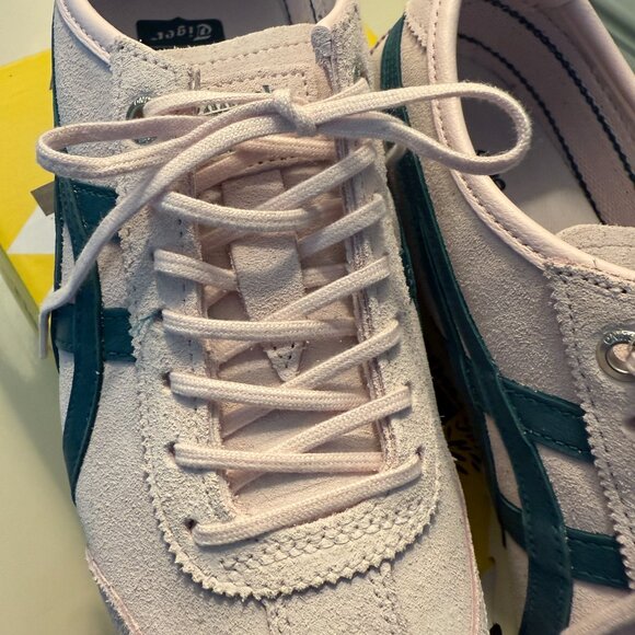 Onitsuka Tiger Mexico 66 SD Crystal Pink/Spruce Green Sneakers Size 7 - Picture 4 of 13